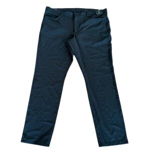 Wallin & Bros Black Performance Golf Activewear Pants NWT Size 38